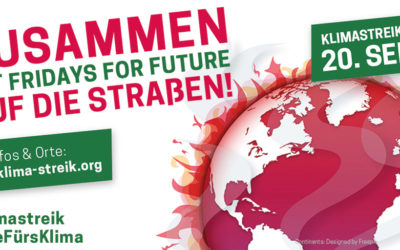 Infos zum Globalen Klimastreik: #AlleFürsKlima