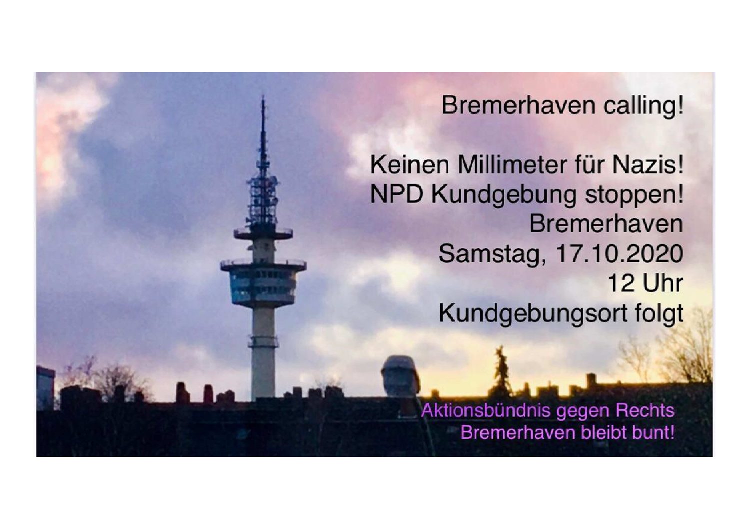 Aufruf zur Demonstration