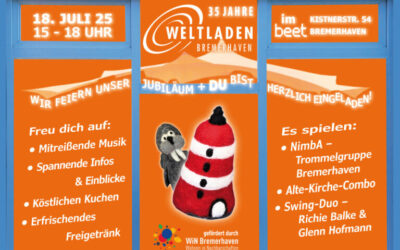 35-jähriges Jubiläum Weltladen Bremerhaven