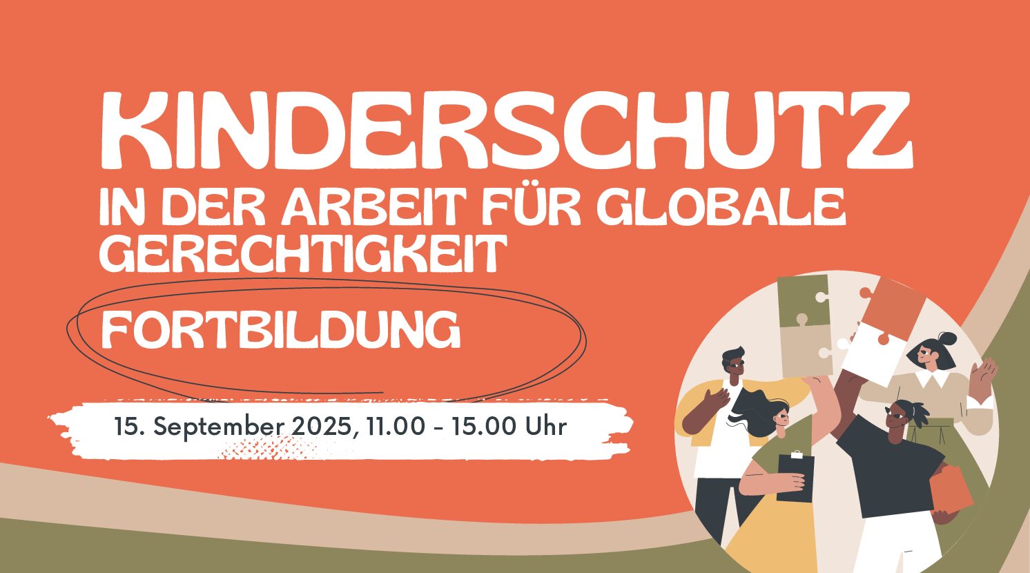 Fortbildung Kinderschutz in der Arbeit für globale Gerechtigkeit am 15.09.2025
