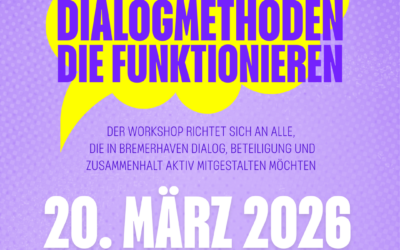 Workshop „Brücken bauen: Dialogmethoden, die funktionieren“ am 20.03.2026